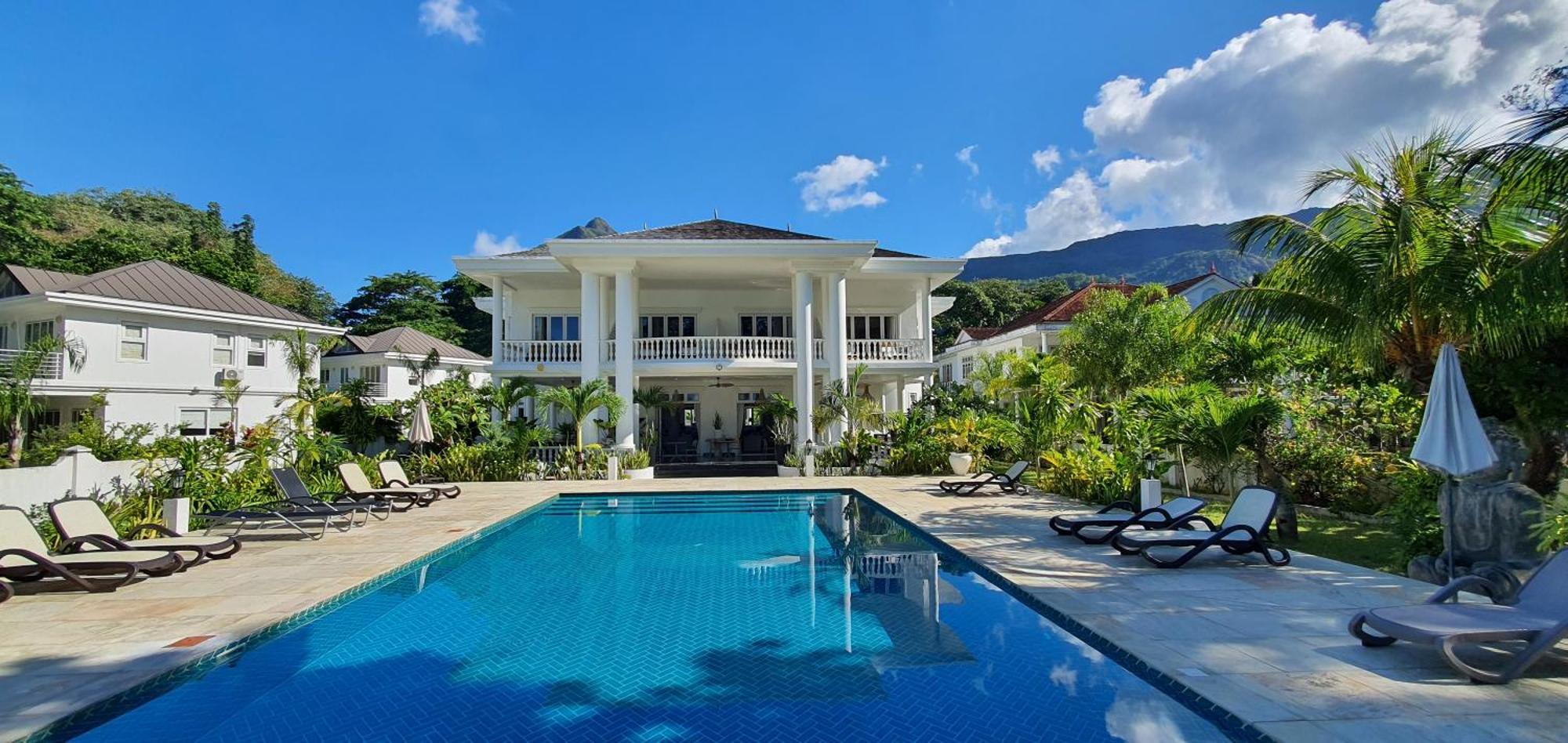 Villa Blanc - Chateau Elysium Beau Vallon  Εξωτερικό φωτογραφία